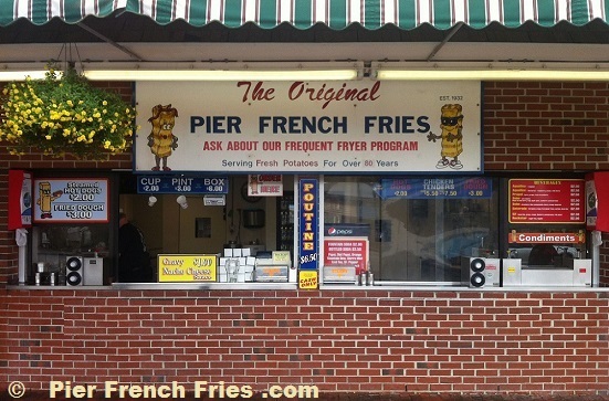Pier French Fries - Front of Store